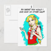 Mijn andere helft briefkaart (Voorkant / Achterkant)