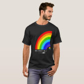 Mijn andere helft Gay Paar Rainbow Pride Cool LGBT T-shirt (Voorkant volledig)