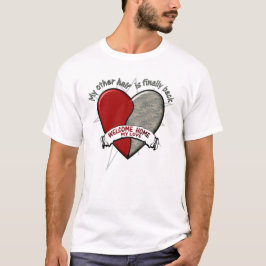Mijn andere helft is eindelijk terug t-shirt
