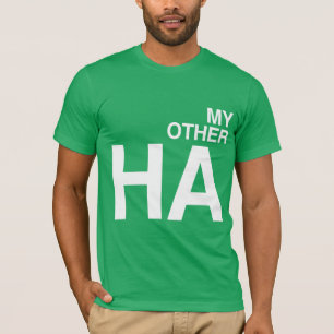 MIJN ANDERE HELFT OVERHEMD LINKS - WIT -.png T-shirt