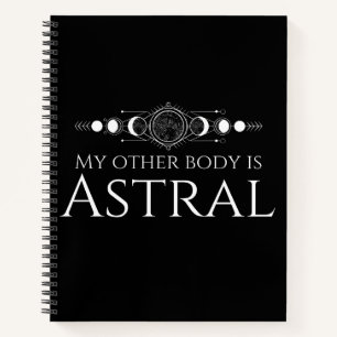 Mijn andere lichaam is astral notitieboek