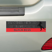 Mijn andere manier van vervoer is Black Bess Bumpersticker (Op auto)