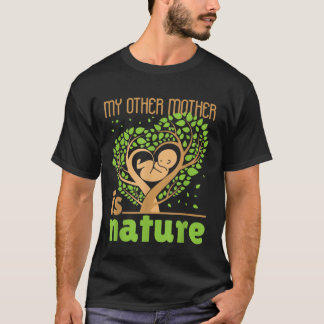 Mijn andere moeder is Natuur Conservation Cute Ear T-shirt