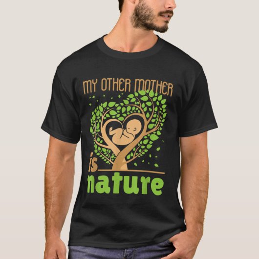 Mijn andere moeder is Natuur Conservation Cute Ear T-shirt (Voorkant)