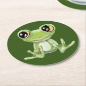 Mijn andere Onderzetter met een groenvriendschappe (Gebogen)