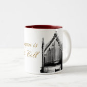 Mijn andere orgaan is een Cavaillé-Coll Tweekleurige Koffiemok (Voorkant rechts)