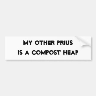 MIJN ANDERE PRIUS IS EEN COMPOTE HEAP BUMPERSTICKER