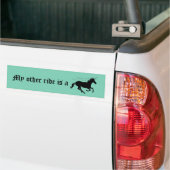 Mijn andere Ride Bumpersticker (Op Truck)