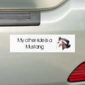 Mijn andere Ride Bumpersticker (Op auto)