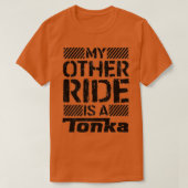 Mijn andere Ride is een auto 2 T-shirt (Design voorkant)