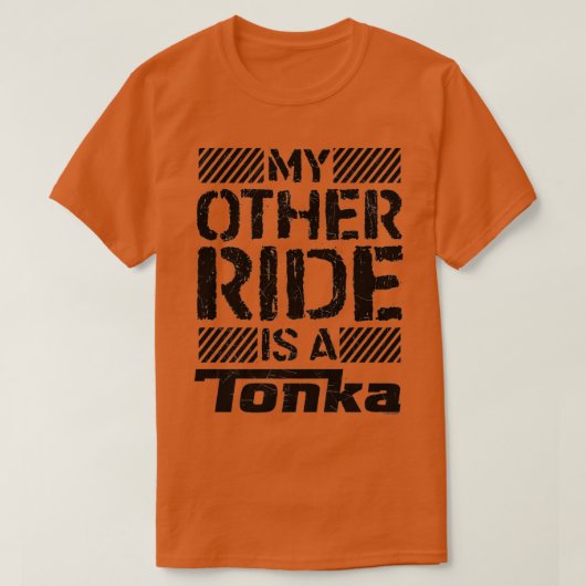 Mijn andere Ride is een auto 2 T-shirt (Design voorkant)