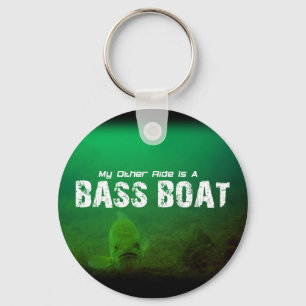 Mijn andere Ride is een Sleutelhanger van een bass