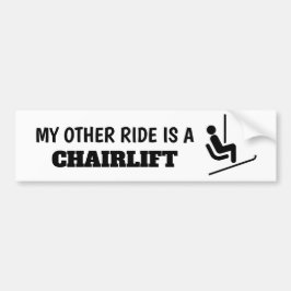Mijn andere Ride is een Sticker van de Voorzitter