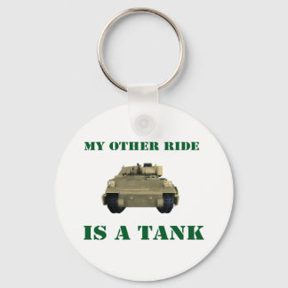 Mijn andere Ride is een Tank 3 Sleutelhanger