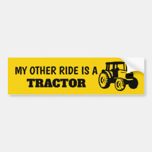Mijn andere Ride is een Trekker Sticker