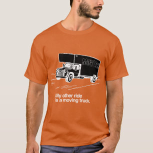 MIJN ANDERE RIDE IS EEN VERPLAATSENDE TRUCK T-SHIRT
