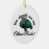 Mijn andere Ride Keramisch Ornament (Rechts)