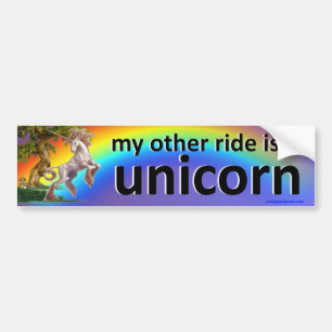 mijn andere rit bumpersticker