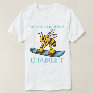 Mijn andere rit is chairift t-shirt