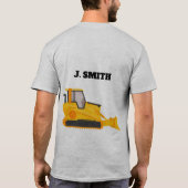 Mijn andere rit is een bulldozer t-shirt (Achterkant)