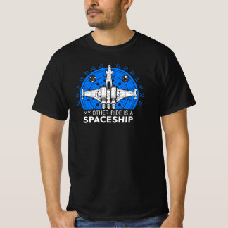 Mijn andere rit is een ruimteschip - Retro Sci-Fi  T-shirt