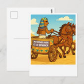 Mijn andere rit is een Sphinx-Briefkaart Briefkaart (Voorkant / Achterkant)