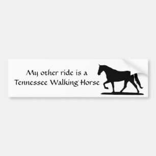 Mijn andere rit is een Tennessee Walking Horse Bumpersticker