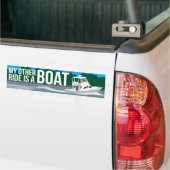 Mijn andere ritje is een auto met een boerenbumper bumpersticker (Op Truck)