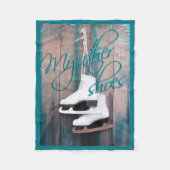 Mijn andere schoenen deken - klein (Voorkant)