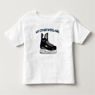Mijn andere schoenen zijn...hockeyschoenen! kinder shirts