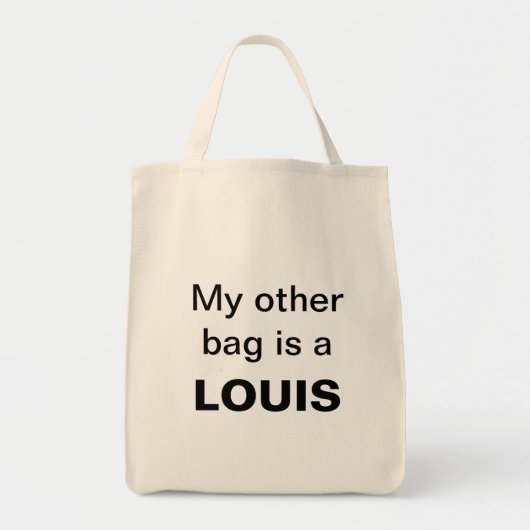 Mijn andere tas is een LOUIS. (Voorkant)