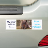 Mijn andere voertuig— bumpersticker (Op auto)
