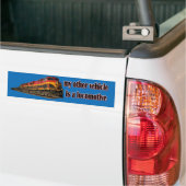 Mijn andere voertuig is een locomotief KCS Bumpersticker (Op Truck)