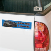 Mijn andere voertuig is een locomotief NS Bumpersticker (Op Truck)