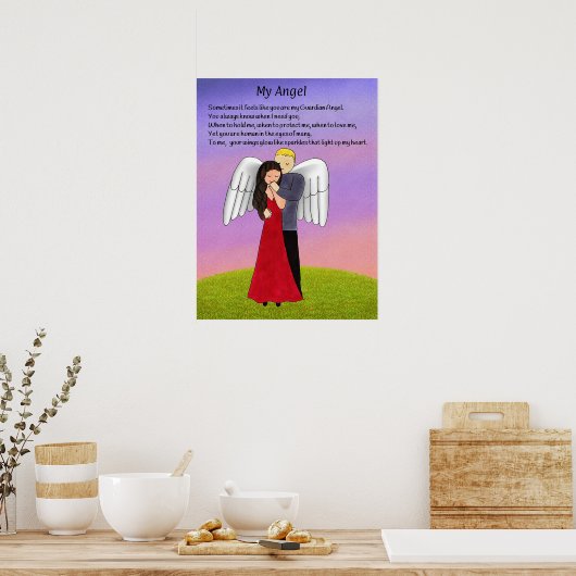 Mijn Angel Poster (Keuken)