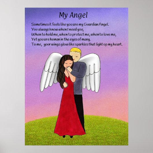 Mijn Angel Poster (Voorkant)