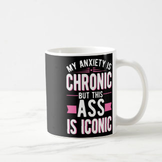 Mijn angst is chronisch, maar dit is iconisch ment koffiemok