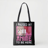 Mijn Anime Lover Japanse Manga Otaku Girl Tote Bag (Voorkant)