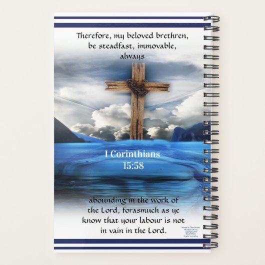 Mijn anker houdt artistieke businessplanner planner (Achterkant)