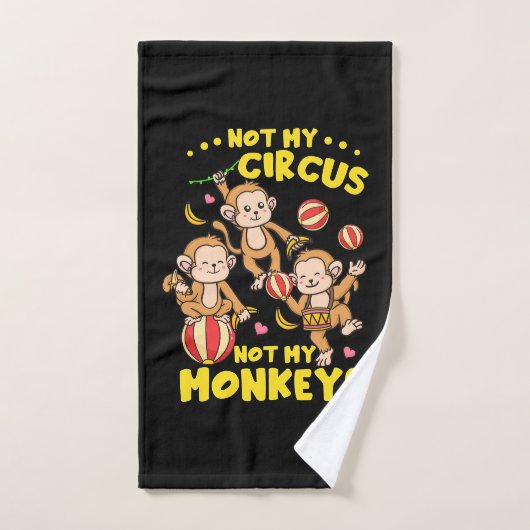 Mijn apen niet handdoek (Handdoek)