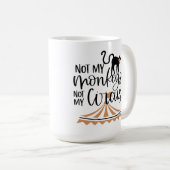 Mijn apen niet mijn Circus Koffiemok (Voorkant rechts)