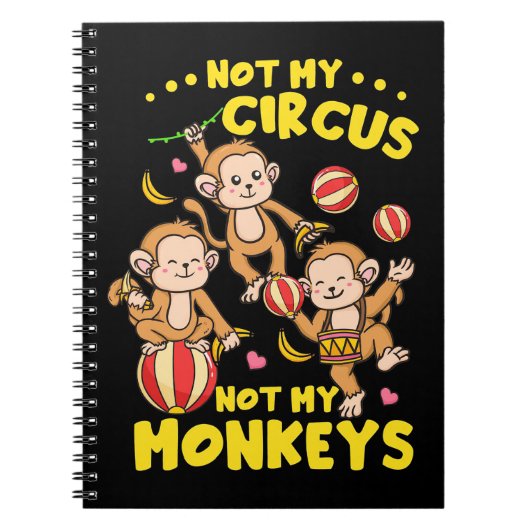 Mijn apen niet notitieboek (Voorkant)
