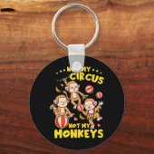 Mijn apen niet sleutelhanger (Voorkant)