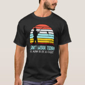 Mijn arm is in een gegoten vissersboot die het mee t-shirt (Voorkant)