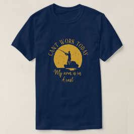 MIJN ARM KAN VANDAAG NIET WERKEN IN EEN CAST MAN. T-SHIRT