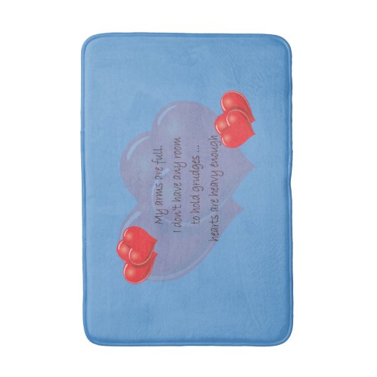 Mijn armen zijn vol 2 badmat (Voorkant Verticaal)