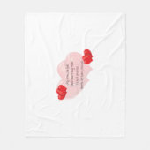 Mijn armen zijn vol fleece deken (Voorkant)