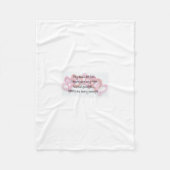 Mijn armen zijn vol fleece deken (Voorkant)