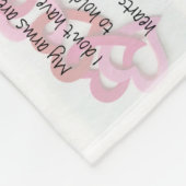 Mijn armen zijn vol fleece deken (Hoek)