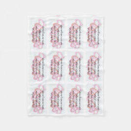 Mijn armen zijn vol fleece deken